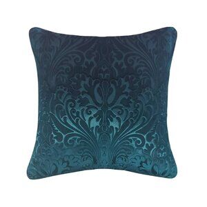 NWT 20"x20" Edie@Home Oversize Embossed Panne Velvet Square Throw Pillow